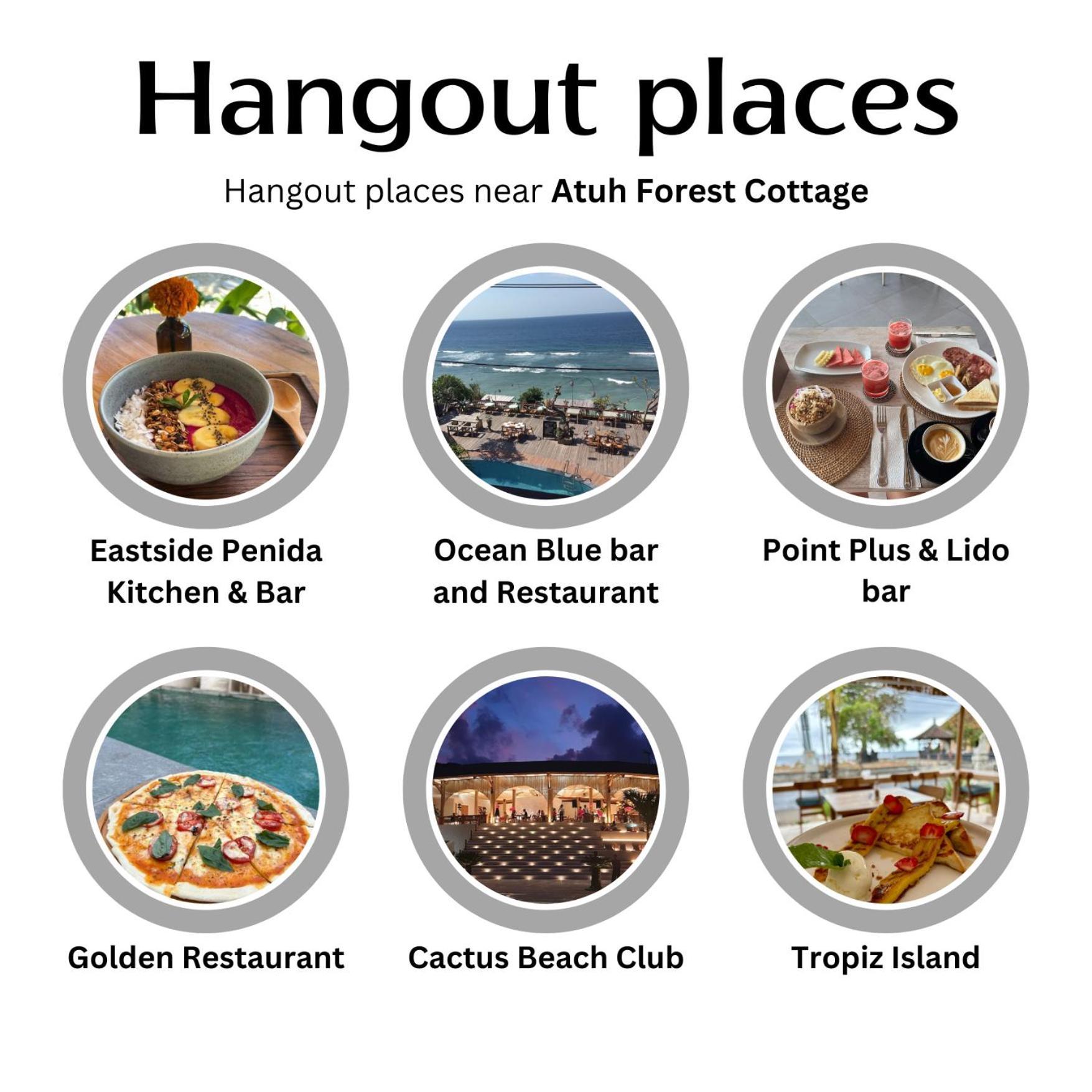 Atuh Forest Cottage Tanglad Екстериор снимка